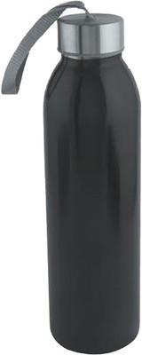 

Gift Studio Round Black 750 ml Water Bottle(Set of 1, Black)