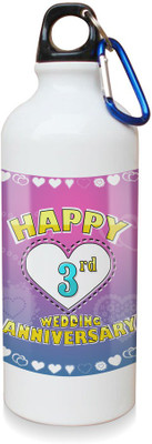 

SKY TRENDS GIFT White Sipper 600 ml Water Bottle(Set of 1, White)
