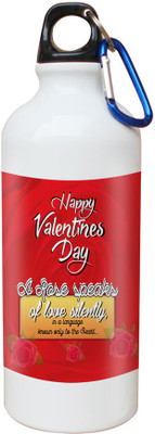 

SKY TRENDS Opaque Series 600 ml Water Bottle(Set of 1, White)