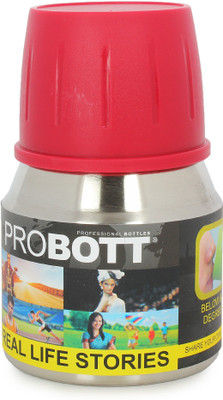 

PROBOTT Sports 350 ml Water Bottle(Set of 1, Pink)