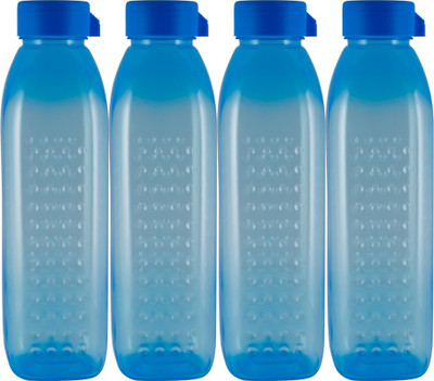 

G-PET G-PET 1000 ml Water Bottles(Set of 4, Blue)