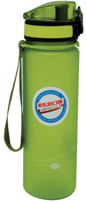 

LoveHome CILLE 600 ml Water Bottle(Set of 1, Green)