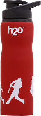 

H2O Sports 750 ml Water Bottle(Set of 1, Red)