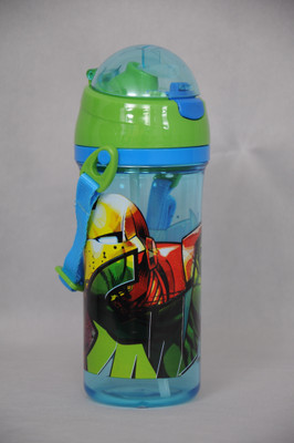 

Marvel Hulk 600 ml Water Bottle(Set of 1, Red)