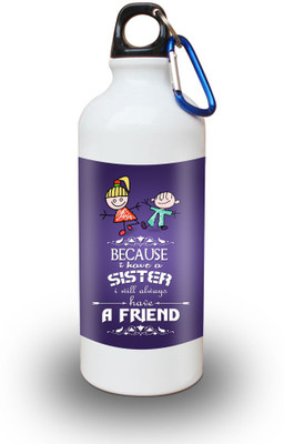

SKY TRENDS White Sipper 600 ml Water Bottle(Set of 1, White)