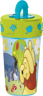 DISNEY Pooh 400 ml Water Bottle(Set of 1, Grass Green, Light Green) DISNEY Pooh 400 ml Water Bottle(Set of 1, Grass Green, Light Green)