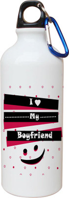 

SKY TRENDS Opaque Series 600 ml Water Bottle(Set of 1, White)