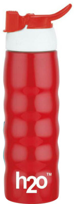 

Akrobo H2O 600 ml Water Bottle(Set of 1, Red)
