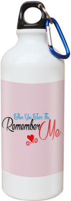 

SKY TRENDS Opaque Series 600 ml Water Bottle(Set of 1, White)