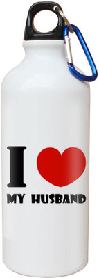 

SKY TRENDS Opaque Series 600 ml Water Bottle(Set of 1, White)