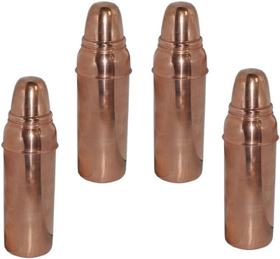 

ClickMart Thermos 850 ml Water Bottles(Set of 4, Brown)