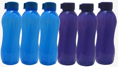 

Cello OPAQUE SERIES 600 ml Water Bottles(Set of 6, BLUE N PURPLE)
