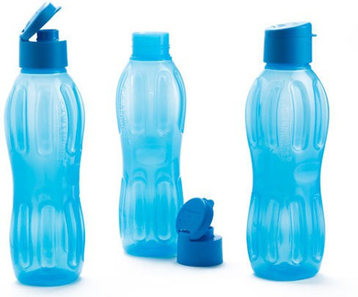 

Signoraware Aqua 1000 ml Water Bottles(Set of 3, Blue)