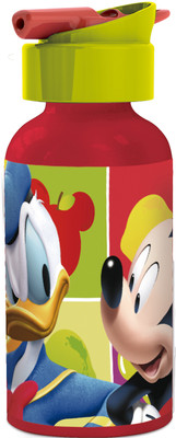 DISNEY Mickey 400 ml Water Bottle(Set of 1, Red, Green) DISNEY Mickey 400 ml Water Bottle(Set of 1, Red, Green)
