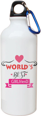 

SKY TRENDS Opaque Series 600 ml Water Bottle(Set of 1, White)
