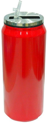 Gift Studio Can Shape 500 ml Water Bottle(Set of 1, Red)