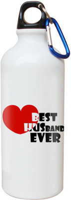 

SKY TRENDS Opaque Series 600 ml Water Bottle(Set of 1, White)