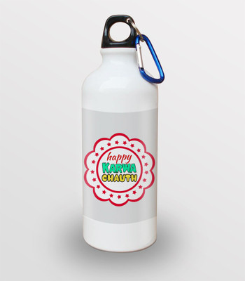 

SKY TRENDS White Sipper 600 ml Water Bottle(Set of 1, White)