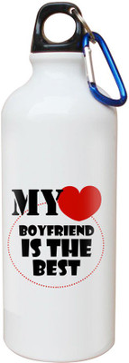 

SKY TRENDS Opaque Series 600 ml Water Bottle(Set of 1, White)