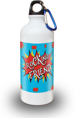 

Sky Trends Gift Rocking Friend Gifts For friends 600 ml Water Bottle(Set of 1, White)