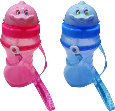 

Goldcave Cartoon 500 ml Water Bottles(Set of 2, Multicolor)