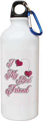 

SKY TRENDS Opaque Series 600 ml Water Bottle(Set of 1, White)
