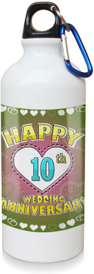 

SKY TRENDS GIFT White Sipper 600 ml Water Bottle(Set of 1, White)