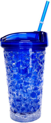 

Highlight Blue Crackle Sipper 320 ml(Blue)