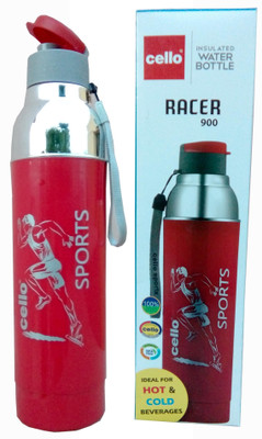 

Cello INSULATED SERIES 900 ml Water Bottle(Set of 1, Red)