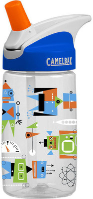 

CamelBak Eddy Kids 400 ml Sipper(Pack of 1, Multicolor), Atomic robots