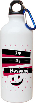

SKY TRENDS Opaque Series 600 ml Water Bottle(Set of 1, White)