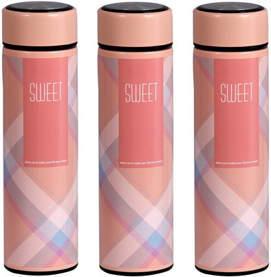 

FlyyyHigh Newest 500 ml Water Bottles(Set of 3, Multicolor)