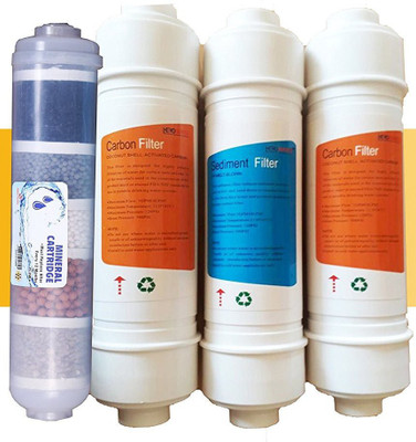 

XISOM Inline Sediment filter Solid Filter Cartridge(0.5, Pack of 4)