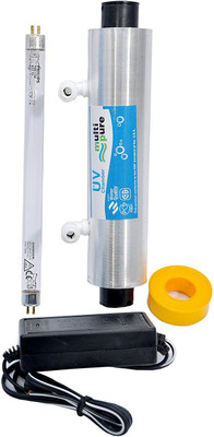 

AMPEREUS Complete Ultravoilet Replacement Kit With Philips Uv Lamp, Chamber, Smps & Teflon For Ro/Uv/Uf Water Purifier. Solid Filter Cartridge(0.5, Pack of 1)