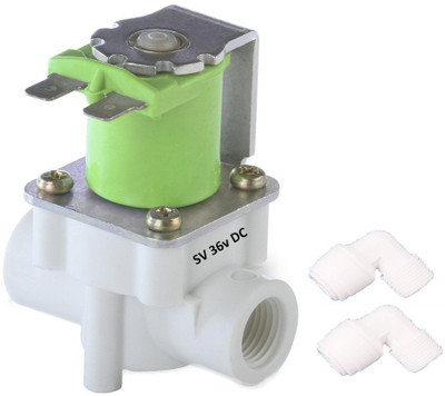 

BalRama Solenoid Valve / SV 36v DC for RO Purifier Systems Solid Filter Cartridge(0.5, Pack of 1)