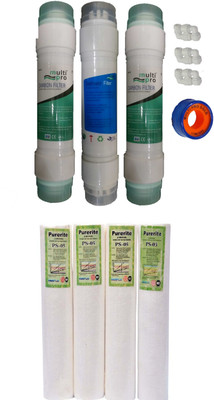 

Earth Ro System Ro Service Inline Filter set mmoddl96 Solid Filter Cartridge(0.5, Pack of 14)