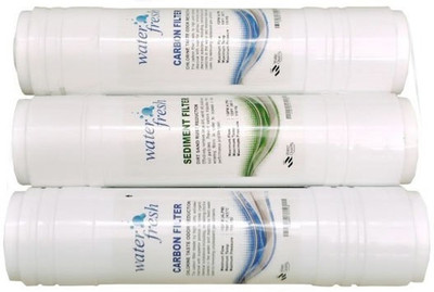 

SRIHPE INLINE SEDIMENT AND CARBON FILTER FOR RO Media Filter Cartridge(0.2, Pack of 3)