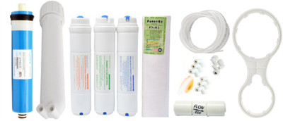 

ipure service kit with membrane housing Solid Filter Cartridge(0.5, Pack of 11)