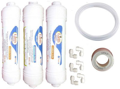 

Earth Ro System Ro Service Inline Filter set Modl3 Solid Filter Cartridge(0.5, Pack of 11)