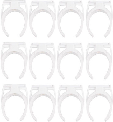 

BalRama RO Clamps Clips Single Clip 2.5" Diameter (12Pc) Water Purifier Service Solid Filter Cartridge(0.5, Pack of 12)