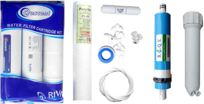 

Crescent Inline set with Housing & 80 GPD BNQS membrane Solid Filter Cartridge(0.005, Pack of 9)