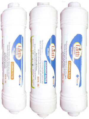 

Earth Ro System Ro Service Inline Filter set Modl1 Solid Filter Cartridge(0.5, Pack of 3)
