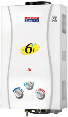 

Padmini 6 L Gas Water Geyser(White, Flora)