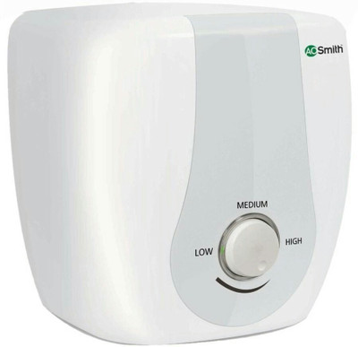 AO Smith HSE-SAS-025 25-Litre 2000-Watt Vertical Water Heater (White) | AO Smith 25 L Storage Water Geyser (HSE-VAS-X-025, White)