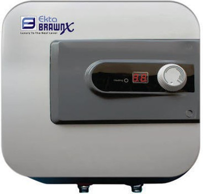 

Ekta Brawnx 10 L Storage Water Geyser(White, Storm Digital 25)