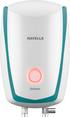 

Havells 3 L Instant Water Geyser(White, Blue, Instanio 3L White Blue), Blue;white
