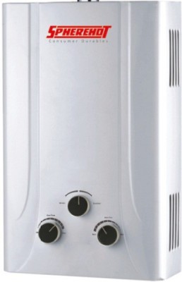 

Spherehot 6 L Gas Water Geyser(White, Revera Gas Water Heater (Ng))