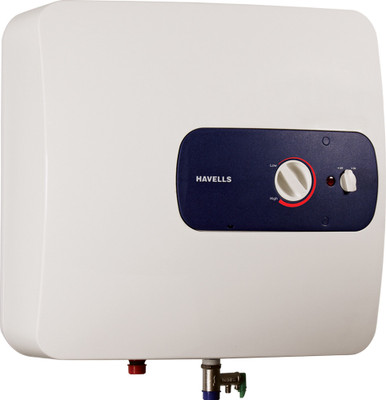

Havells 25 L Storage Water Geyser(White, Blue, Bello), Blue;white