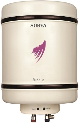SURYA 25 L Storage Water Geyser (Sizzle, White, Black)