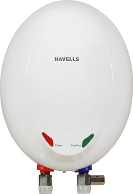 

Havells 1 L Instant Water Geyser(White, Opal EC_1L_3Kw)